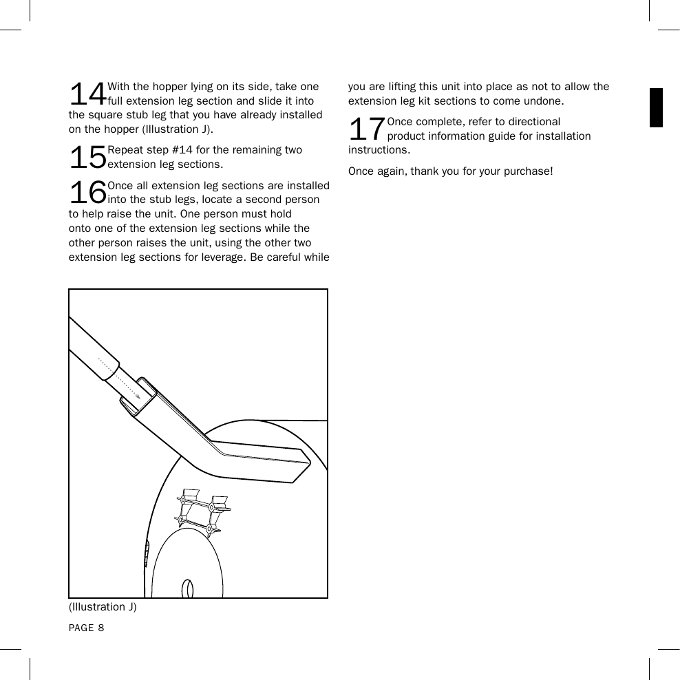 Page 8 of 12 - Aquapro-Fish-Feeders Aquapro-Fish-Feeders-Adf-150Dx-Users-Manual-  Aquapro-fish-feeders-adf-150dx-users-manual