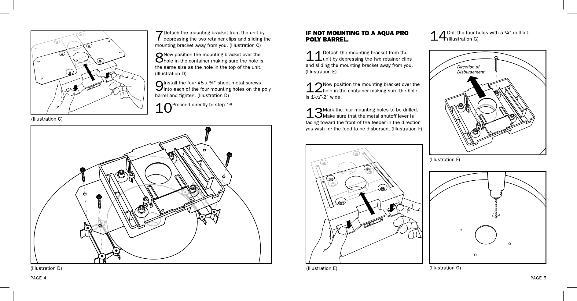 Aquapro Fish Feeders Atx Users Manual