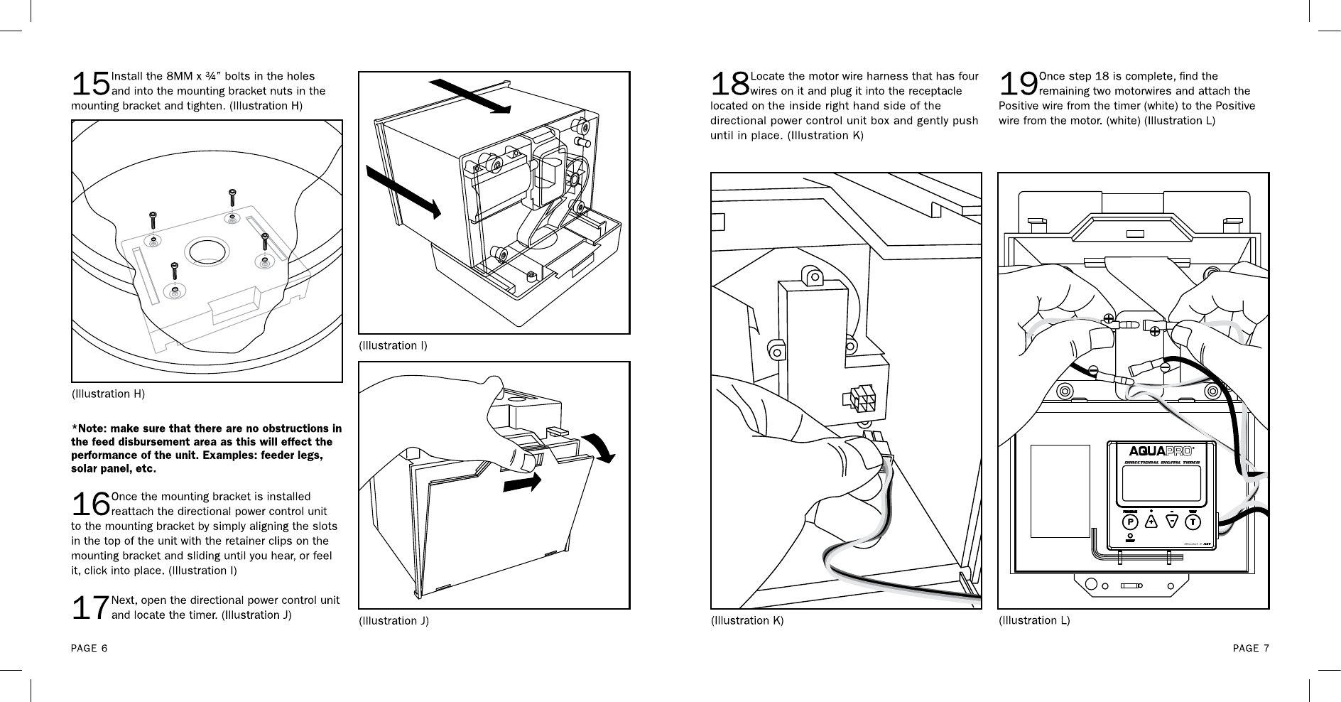 Aquapro Fish Feeders Atx Users Manual