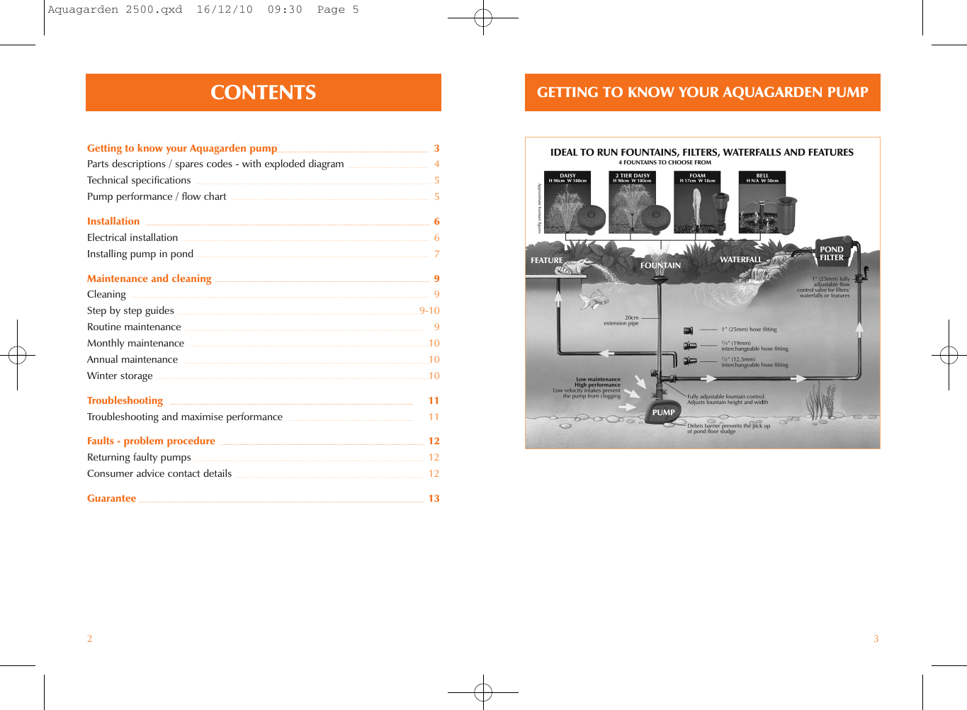 Page 3 of 8 - Aquagarden 2500  Aquagarden-Pond-Pump-2500