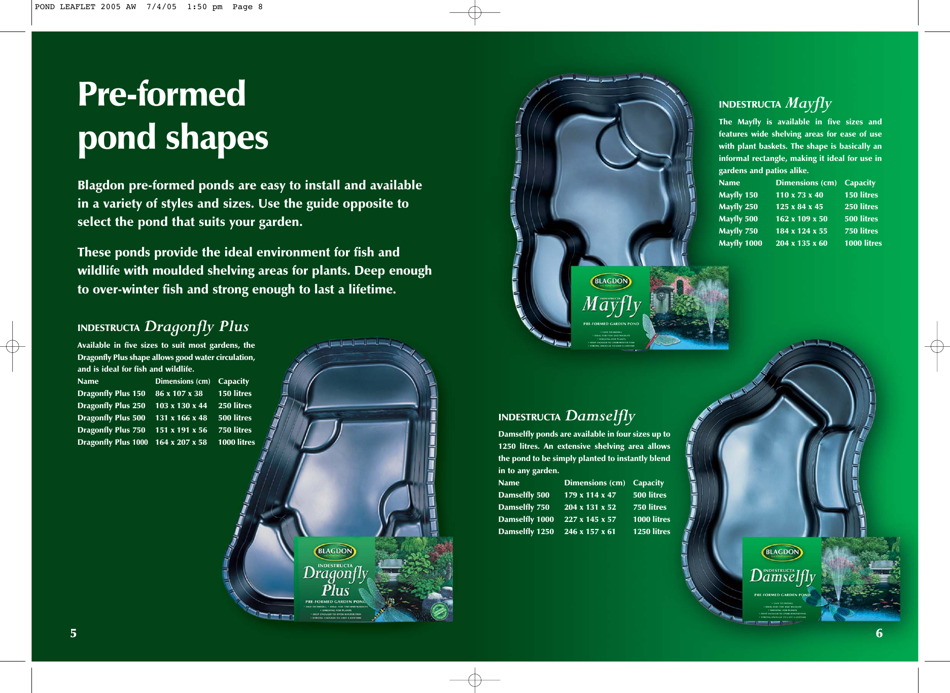 Page 4 of 8 - POND LEAFLET 2005 AW  Choosing-a-pond-guide