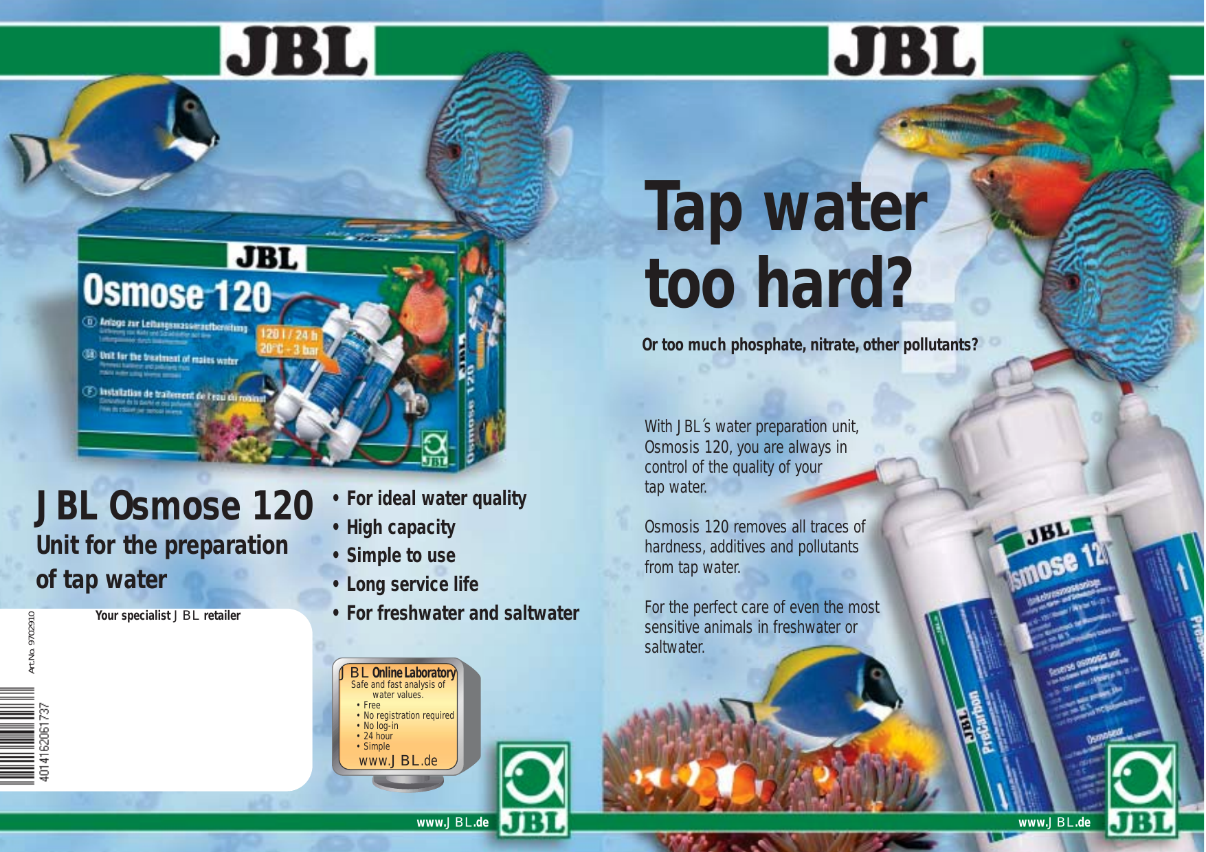 Page 1 of 2 - X  Osmose GB JBL-Osmose-120