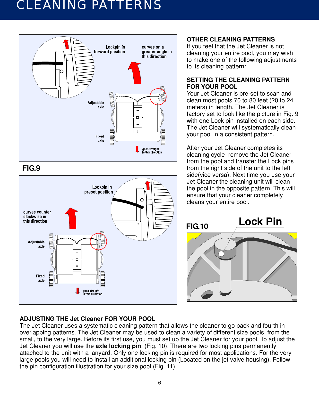 Page 6 of 8 - Aquatech Aquatech-Jet-Cleaner-Pool-Cleaner-Users-Manual- Jetmax_manual_generic  Aquatech-jet-cleaner-pool-cleaner-users-manual
