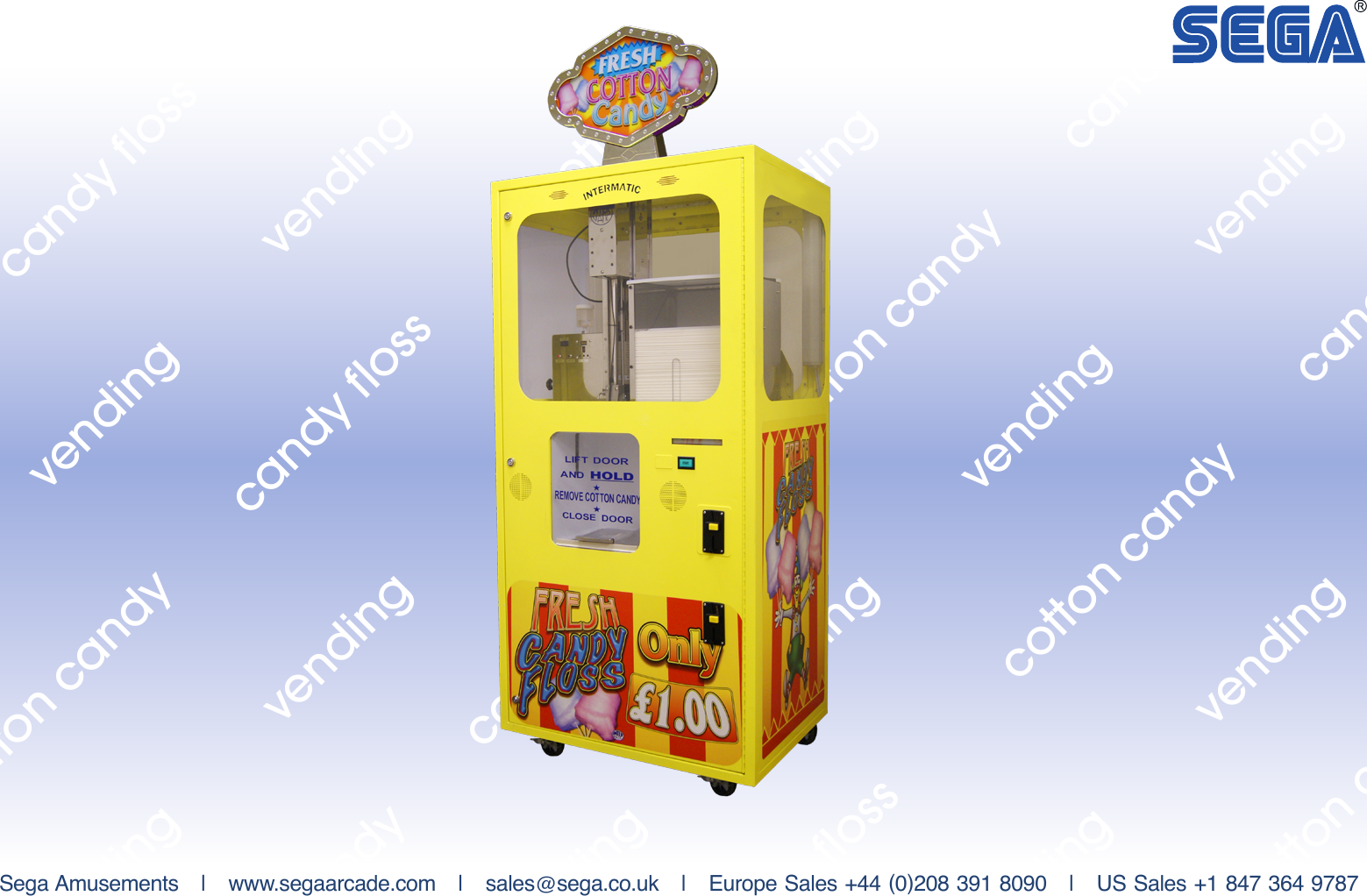 Arcade Candy Floss Info Sheet User Manual