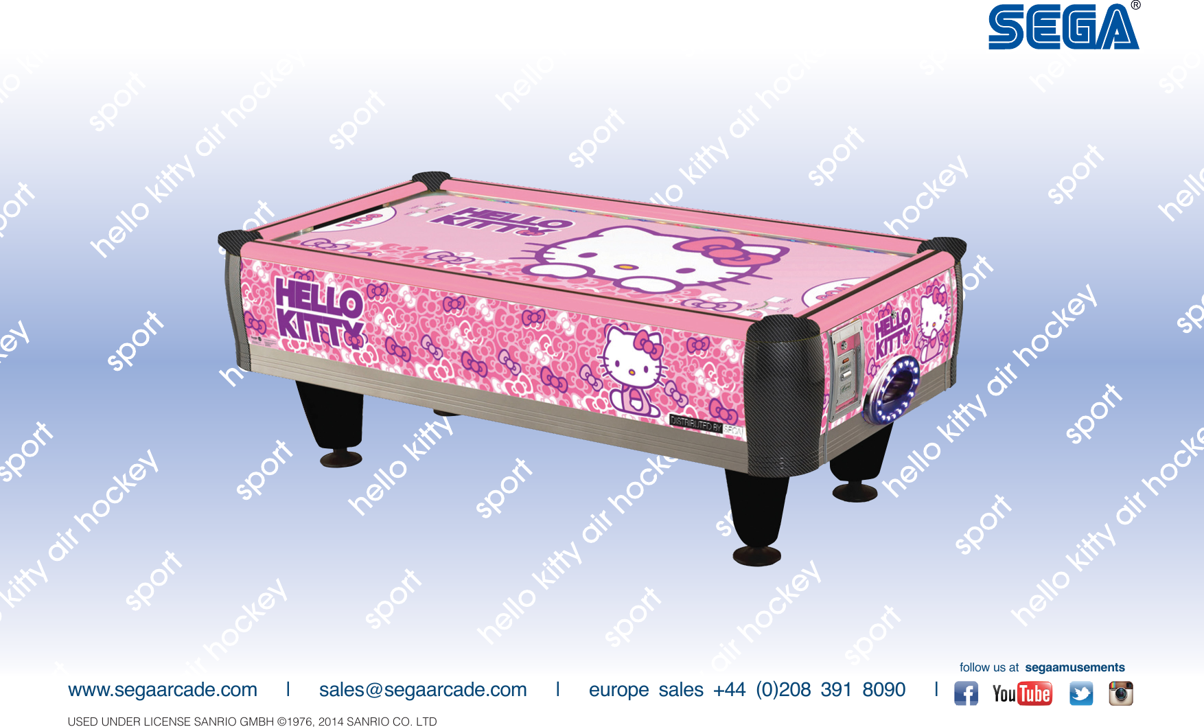 Page 1 of 2 - Arcade Hello Kitty Info Sheet User Manual