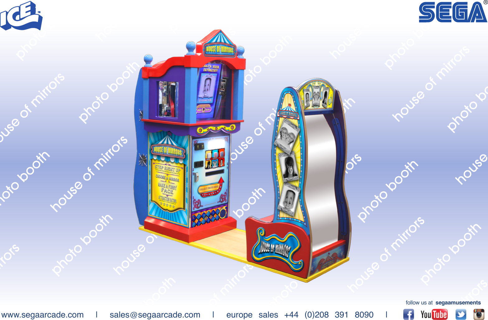 Page 1 of 2 - Arcade House Of Mirrors Info Sheet User Manual