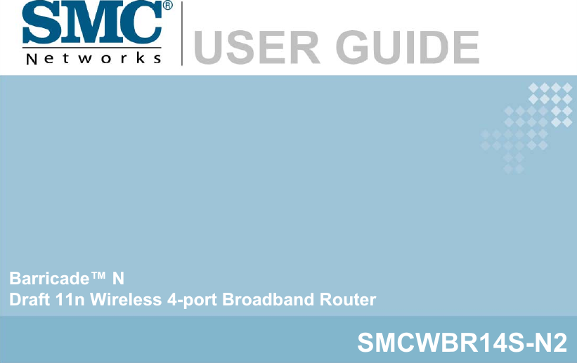 SMCWBR14S-N2Barricade™ NDraft 11n Wireless 4-port Broadband Router