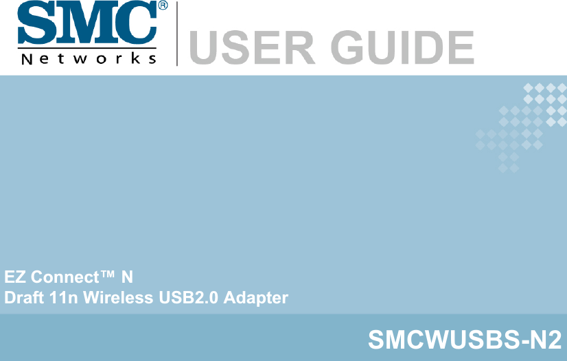 EZ Connect™ NDraft 11n Wireless USB2.0 AdapterSMCWUSBS-N2