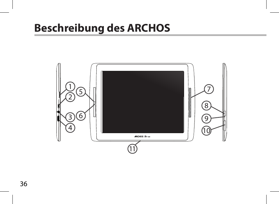 361156109812347Beschreibung des ARCHOS