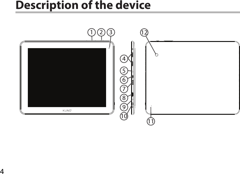 445768910321 1211Description of the device