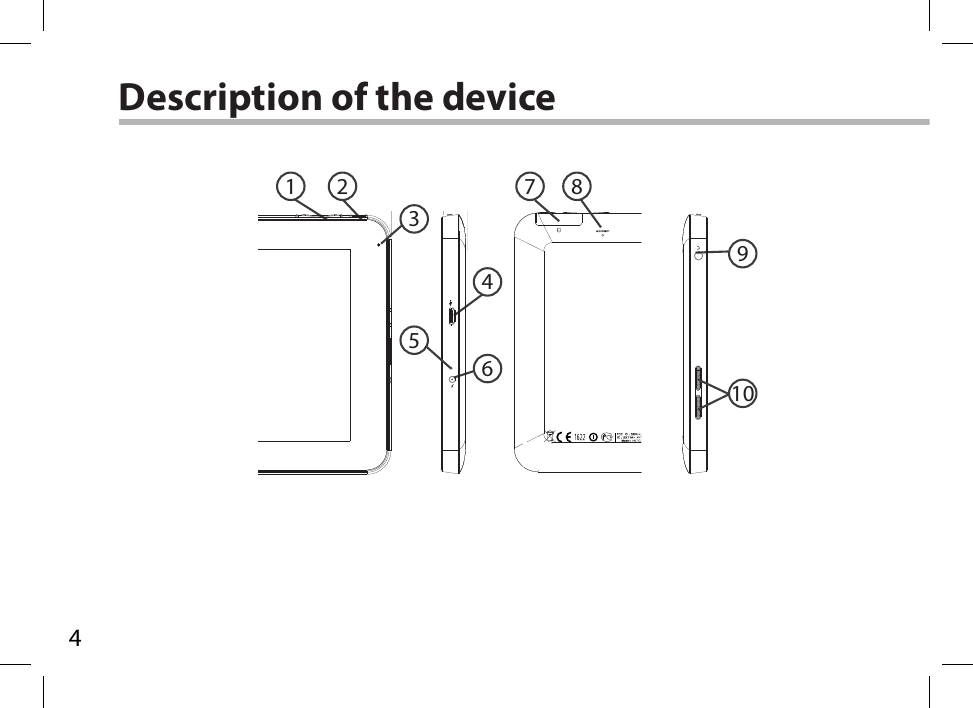 41 246910DRAWING12-11-2012Rev1DRAWING12-11-2012Rev1DRAWING12-11-2012Rev1DRAWING12-11-2012Rev1357 8Description of the device