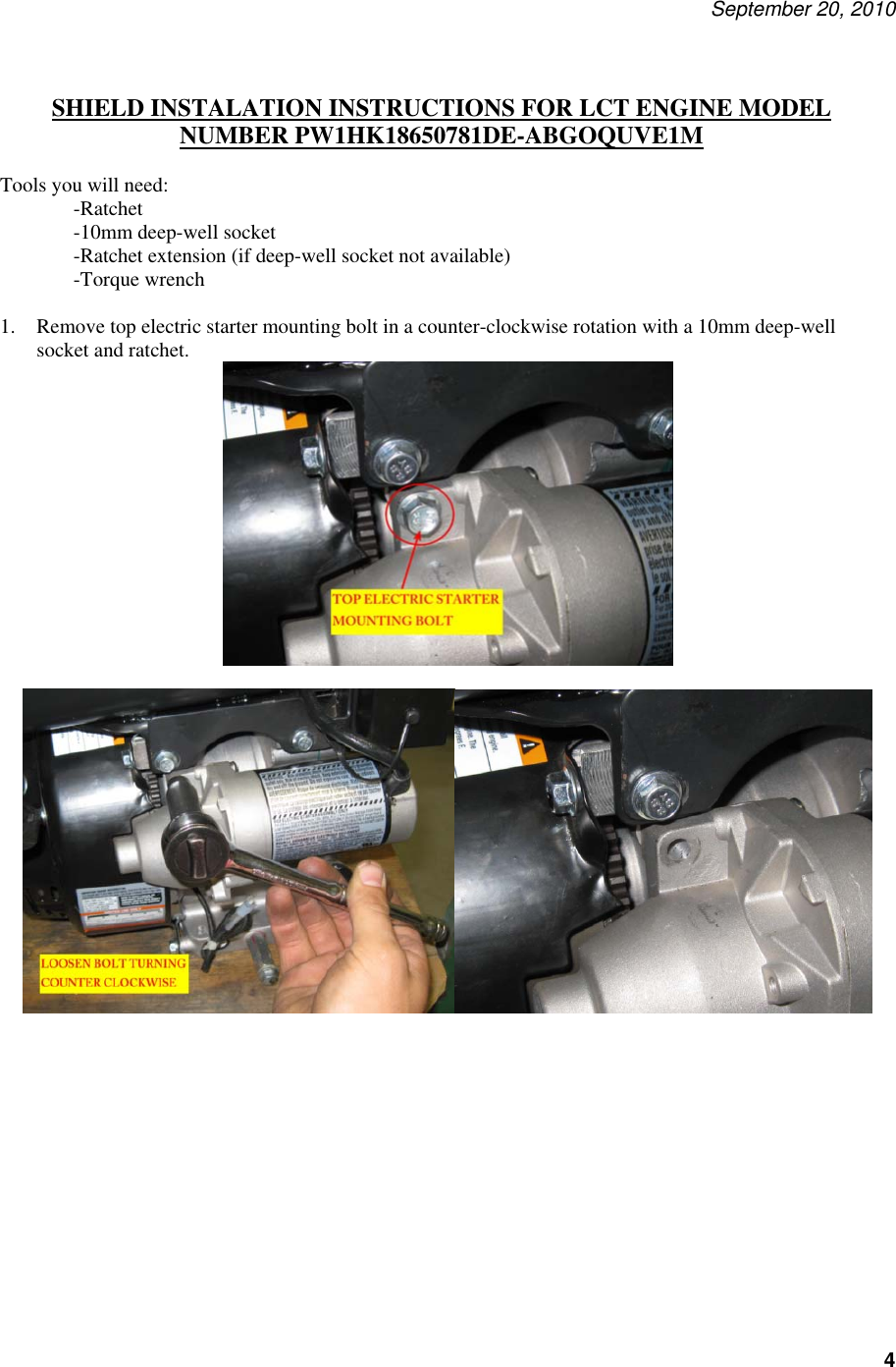 Page 5 of 6 - Ariens Ariens-Snow-Blower-920402-Users-Manual- Service Letter  Ariens-snow-blower-920402-users-manual