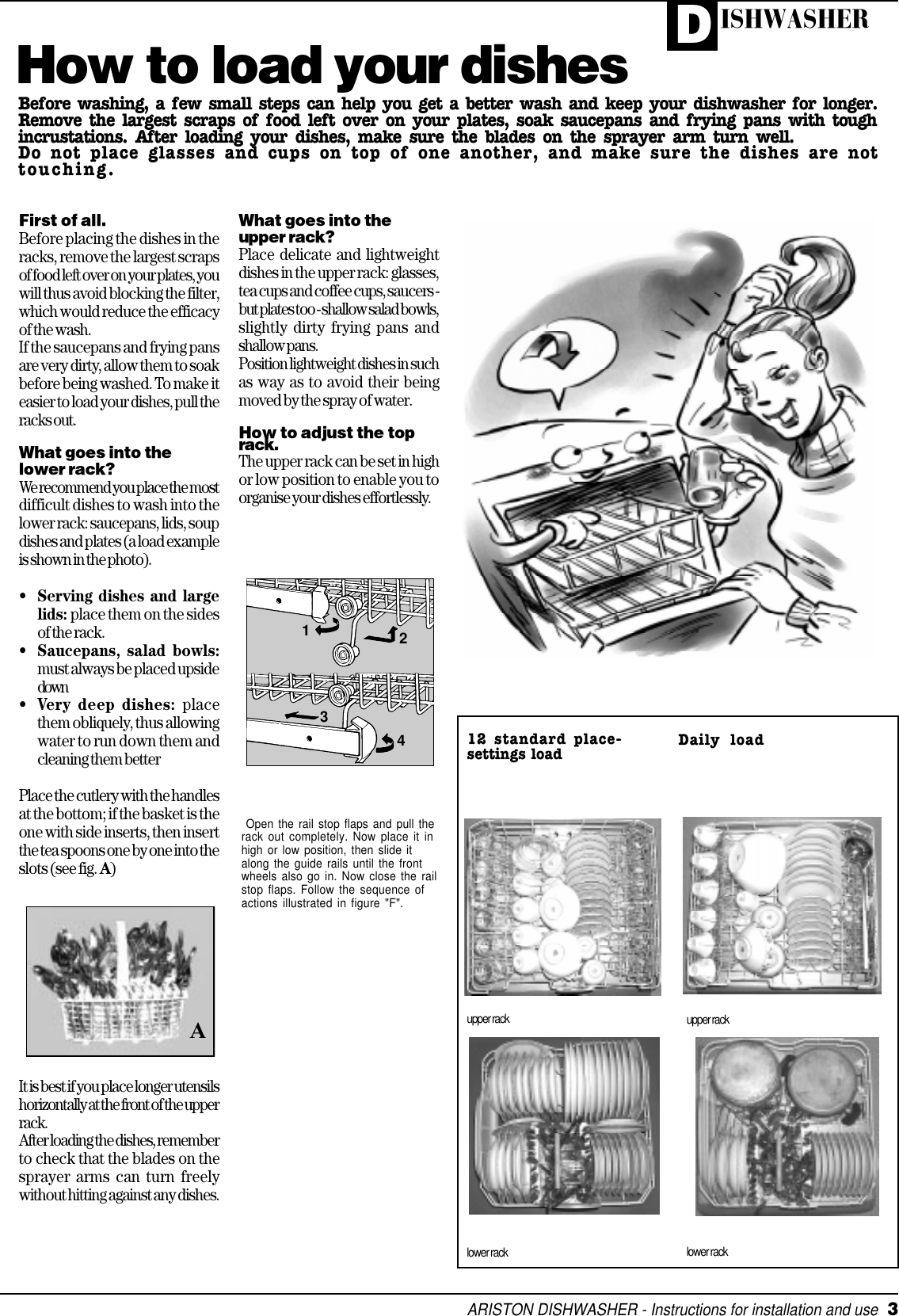 Page 4 of 12 - Ariston Ariston-Lsi-61Uk-Users-Manual- 028815gb.p65  Ariston-lsi-61uk-users-manual