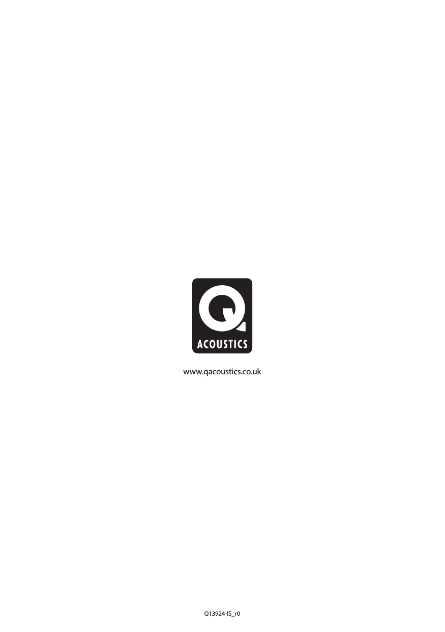 www.qacoustics.co.ukQ13924-IS_r0