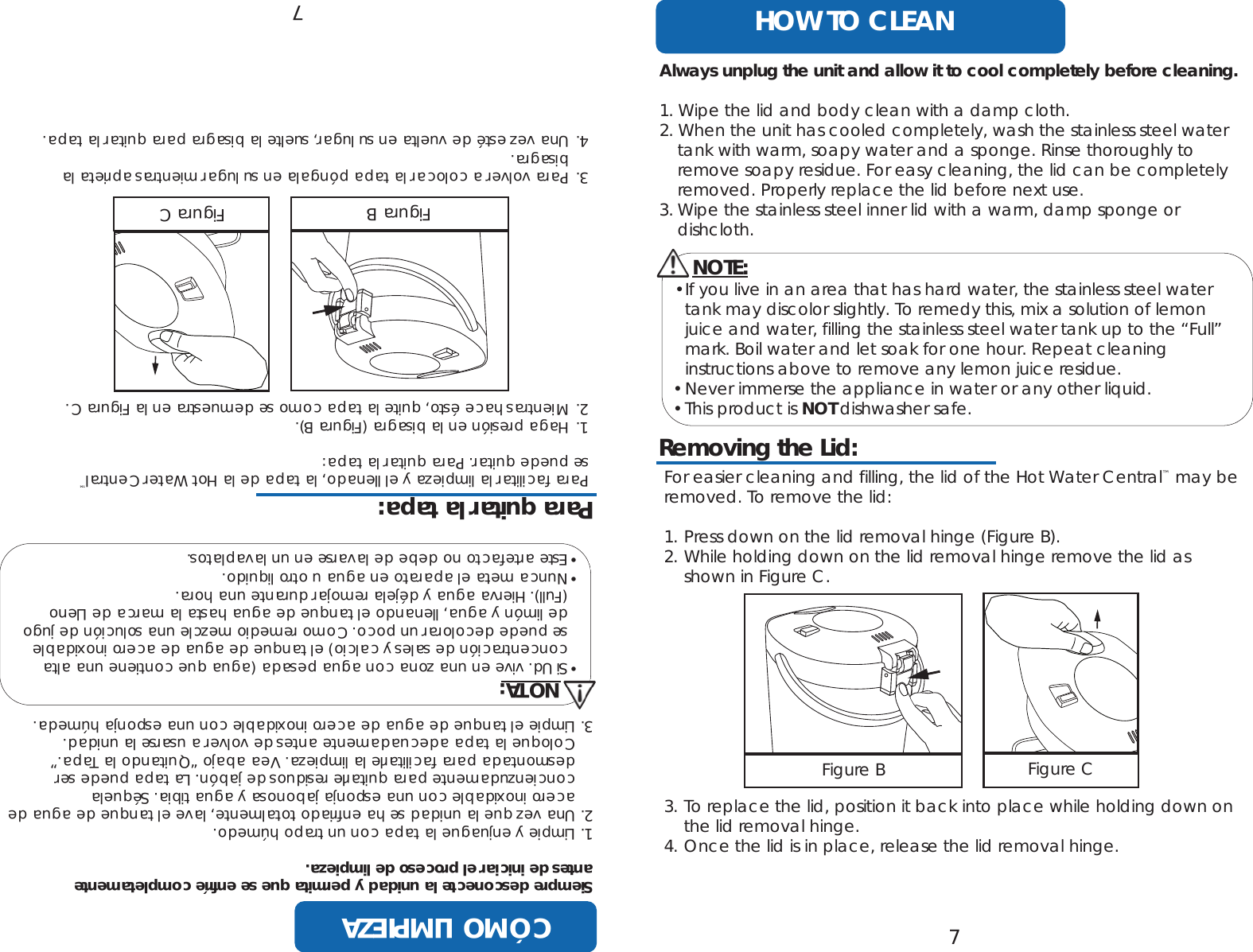 Aroma p 340f Users Manual