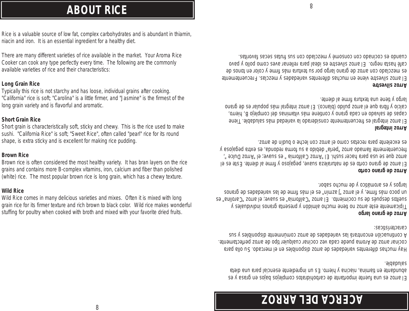 Page 10 of 11 - Aroma Aroma-Arc-1266F-Users-Manual-  Aroma-arc-1266f-users-manual
