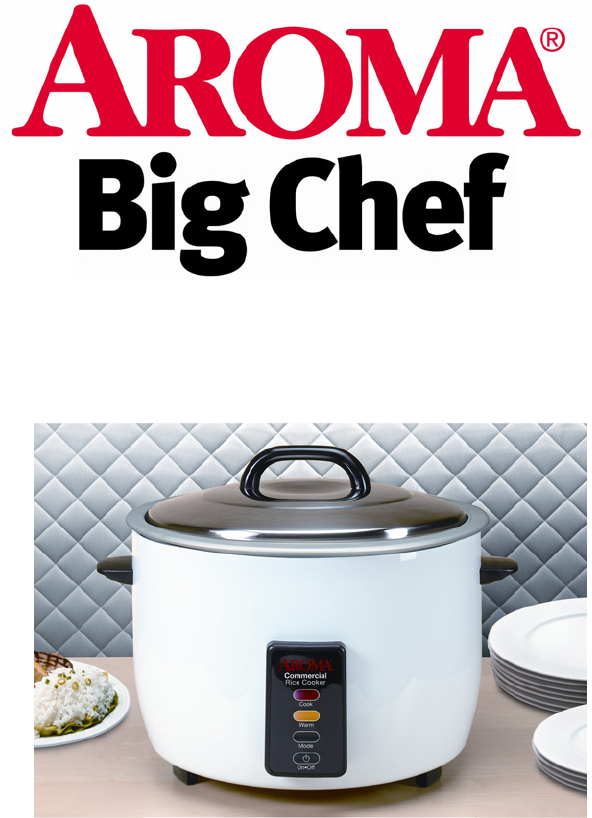 aroma commercial rice cooker instructions