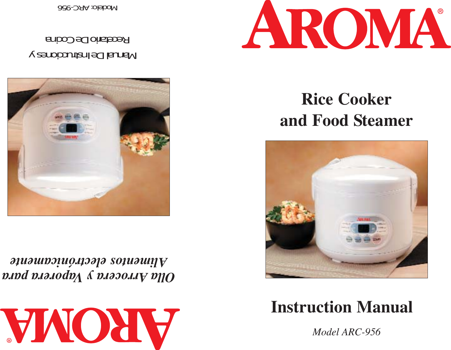 Aroma Rice Cooker Arc 956 Users Manual 956NEW 5
