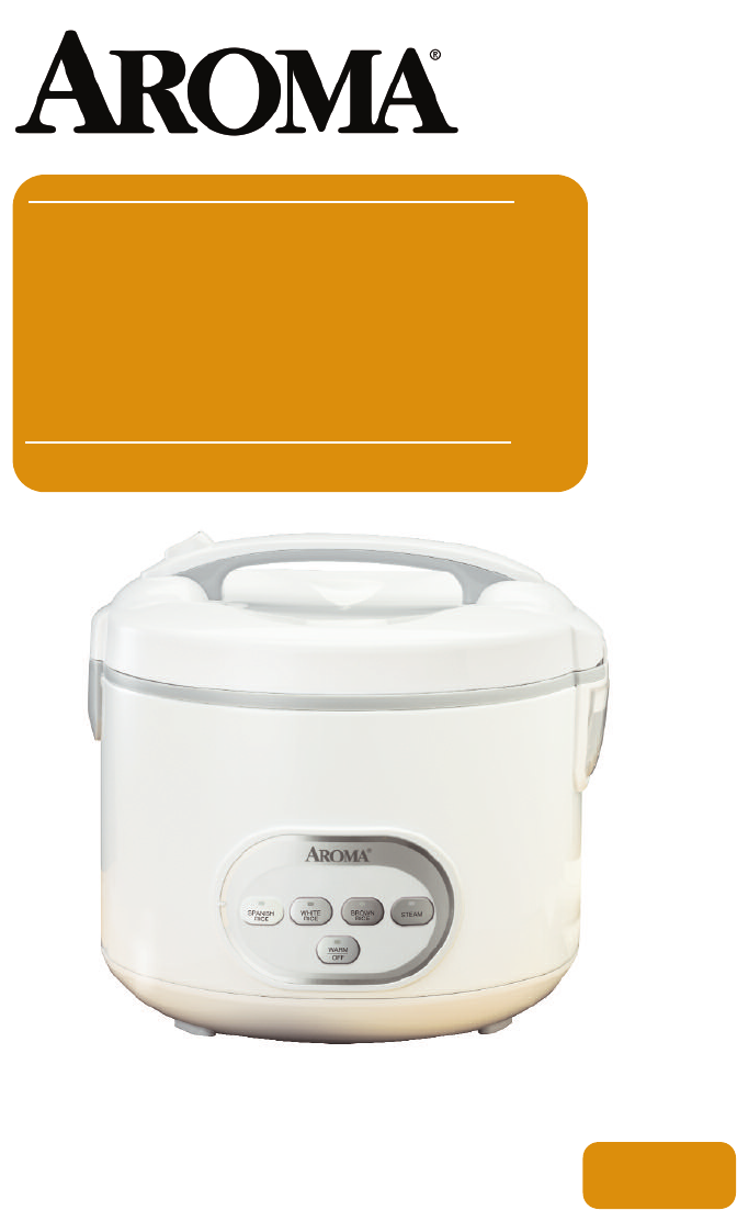 Aroma Rice Cooker Arc 968 Users Manual