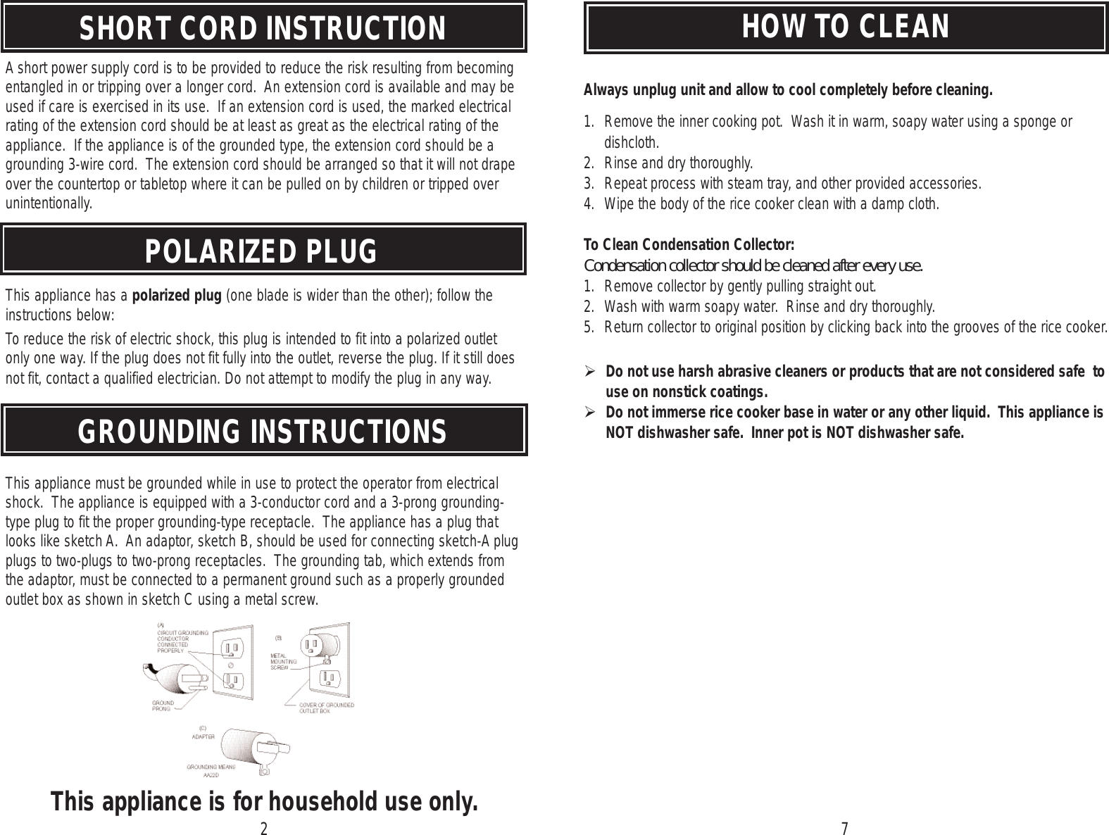 Page 4 of 12 - Aroma Aroma-Aroma-Rice-Cooker-Prc-550-556-Users-Manual-  Aroma-aroma-rice-cooker-prc-550-556-users-manual