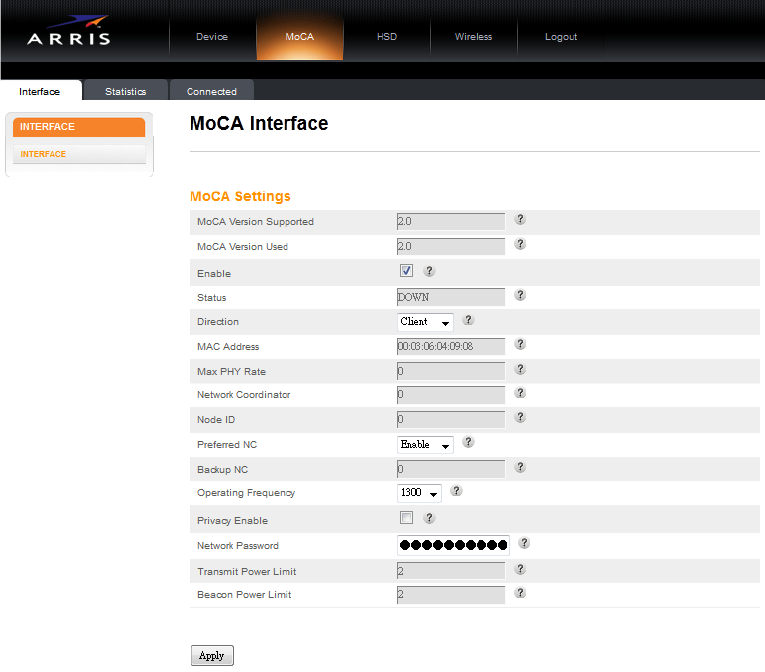 Arris WECB460 Touchstone Wi Fi MoCA Bridge Installation Guide User