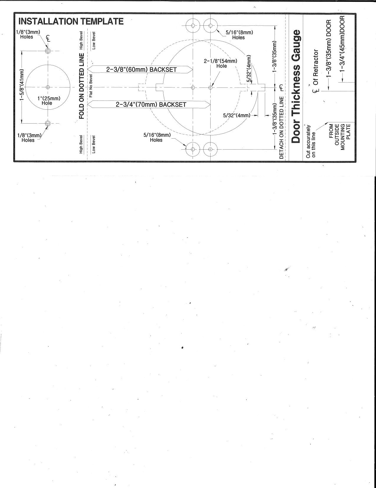 Page 1 of 1 - Arrow  QL Series MLX/Series Door Marker MLX