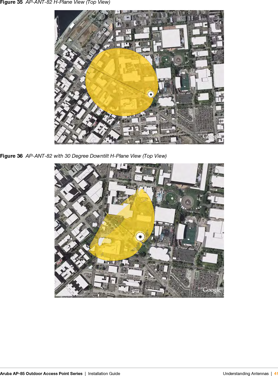 42 | Understanding Antennas Aruba AP-85 Outdoor Access Point Series | Installation Guide