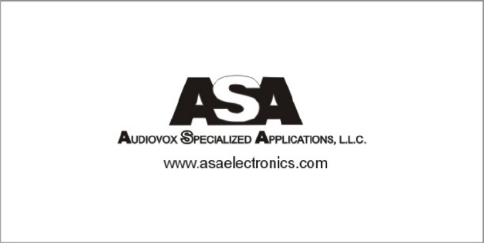 Page 6 of 6 - Asa-Electronics Asa-Electronics-Voyager-Vccyl35-Users-Manual-  Asa-electronics-voyager-vccyl35-users-manual