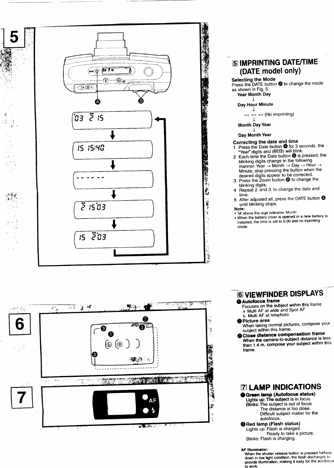 Page 4 of 6 - Asahi-Pentax Asahi-Pentax-Espio-140V-Operating-Manual-  Asahi-pentax-espio-140v-operating-manual