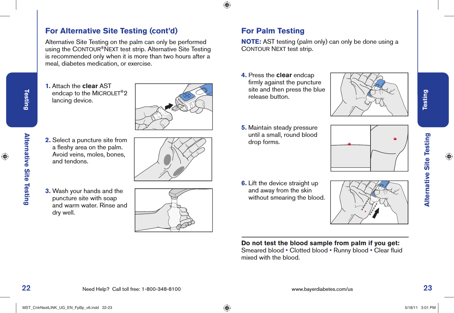 contour next alternate site testing