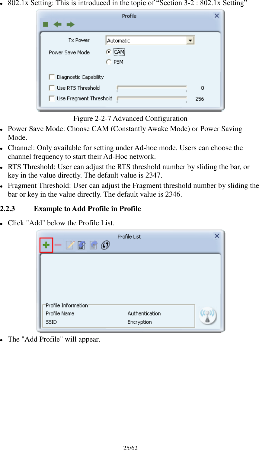 Page 25 of AsiaRF AW2405AC1 WIFI USB DONGLE User Manual Wireless LAN USB Adapter