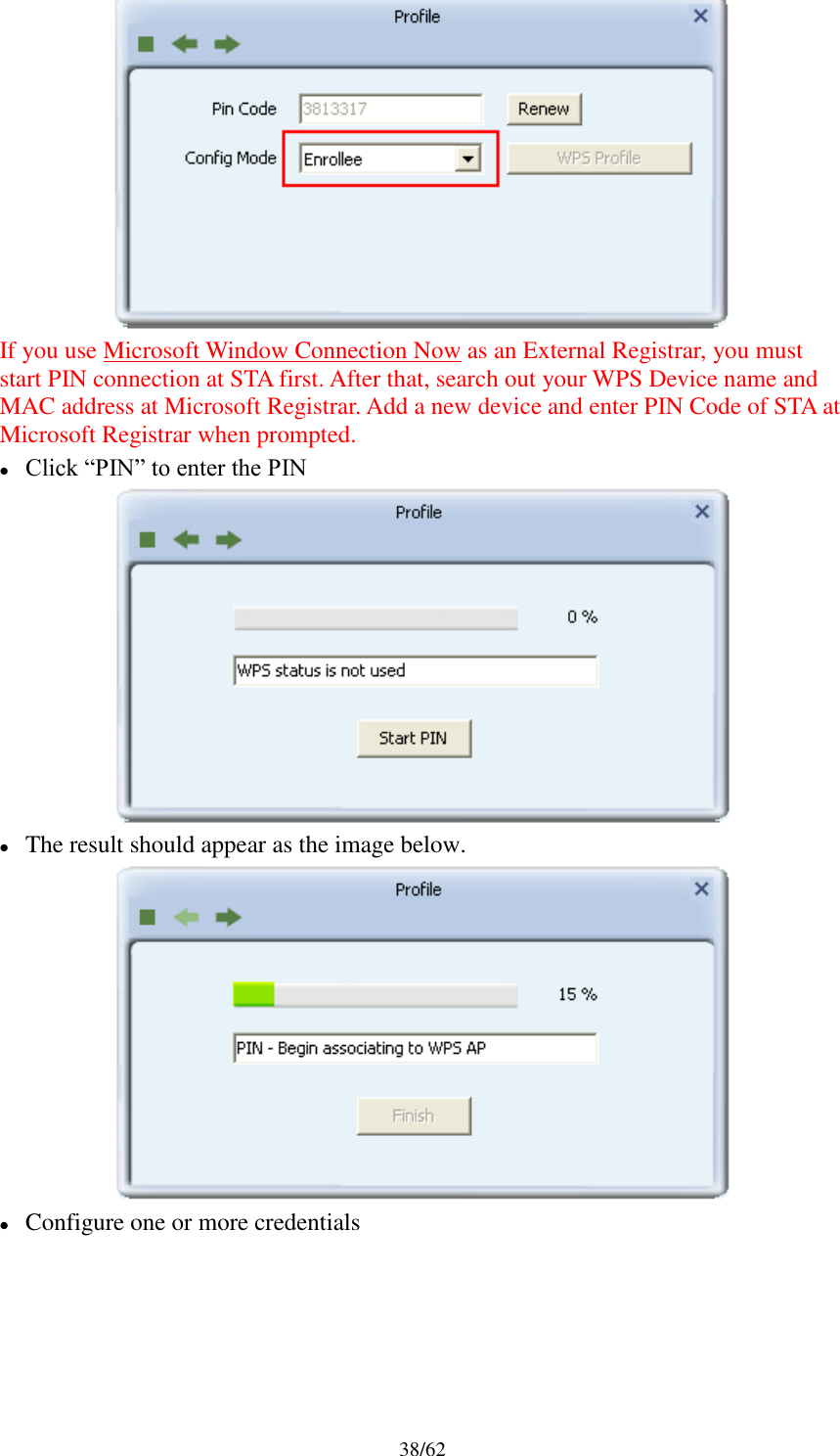 Page 38 of AsiaRF AW2405AC1 WIFI USB DONGLE User Manual Wireless LAN USB Adapter