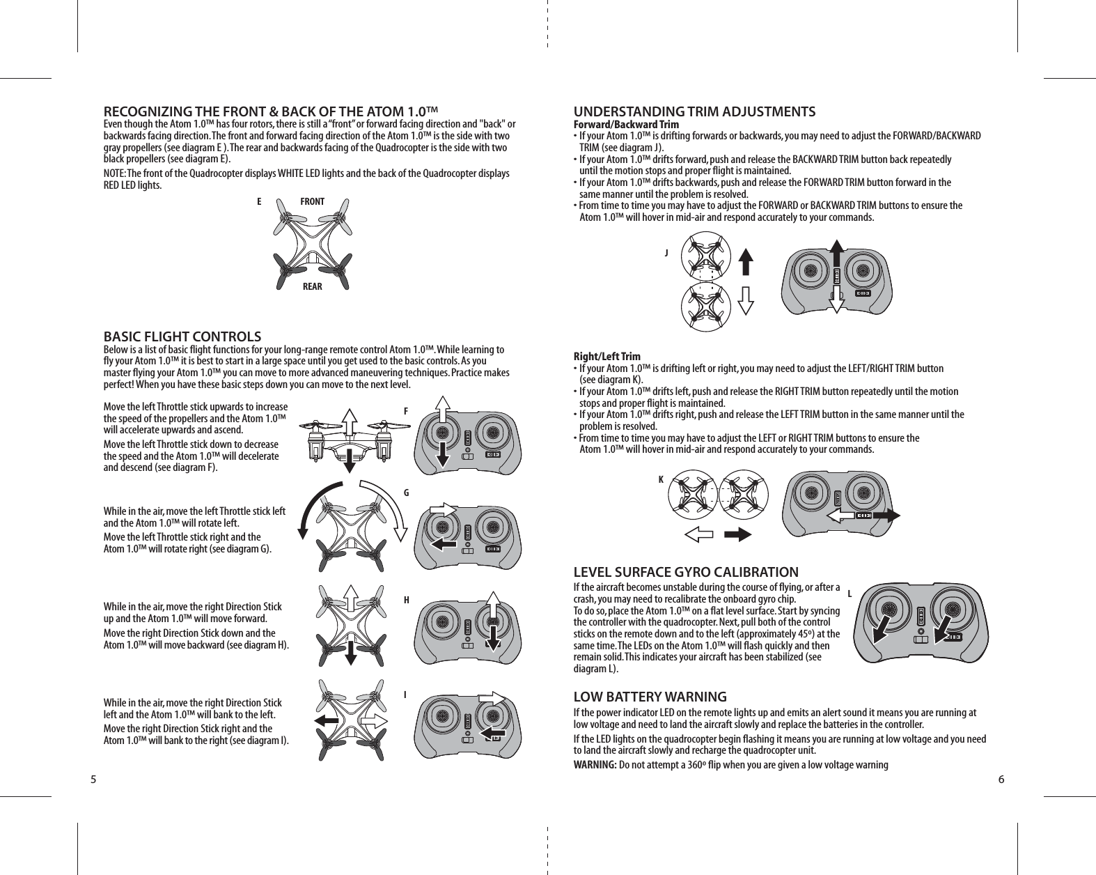 propel x20 micro drone instructions