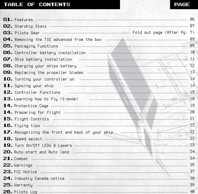 TABLE OF CONTENTS PAGETable of conTenTs01.02.03.04.05.06.07.08.09.10.11.12.13.14.14.15.16.17.18.19.20.21.22.23.24.25.26.