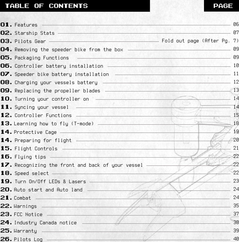 TABLE OF CONTENTSTable of conTenTsTABLE OF CONTENTS PAGE01.02.03.04.05.06.07.08.09.10.11.12.13.14.14.15.16.17.18.19.20.21.22.23.24.25.26.