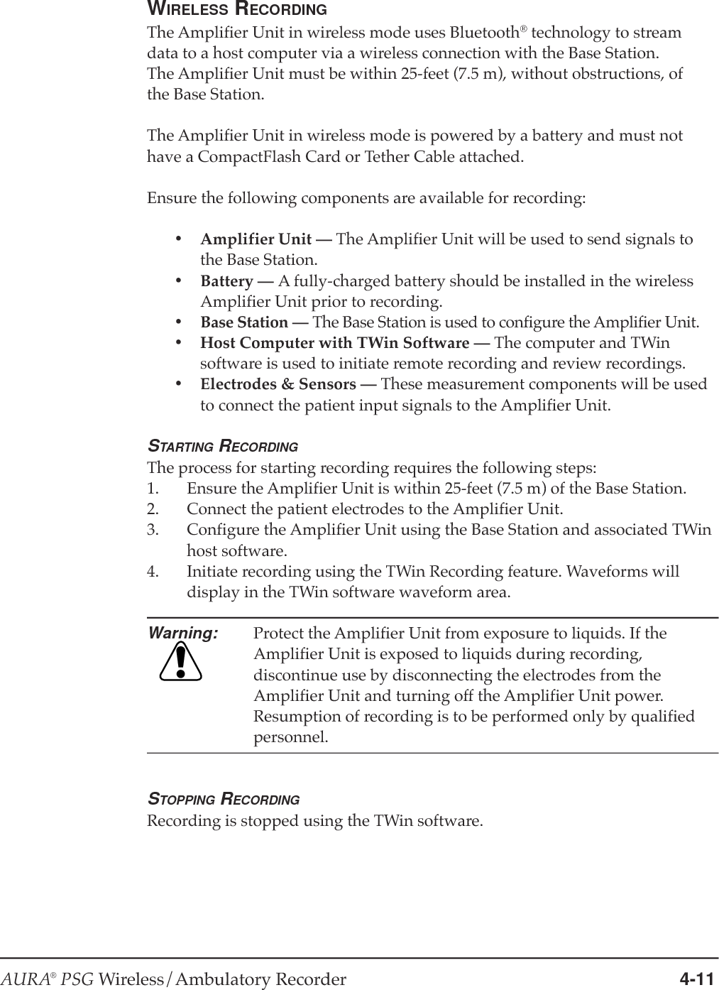 4-12 Chapter 4  Operation