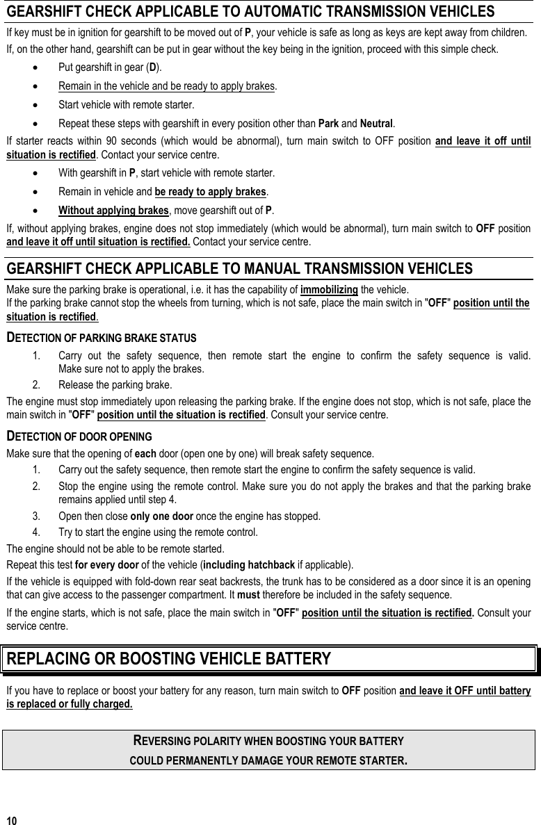 Page 12 of 12 - Astrostart Astrostart-Rs-611-Users-Manual PUB2007007V00R00