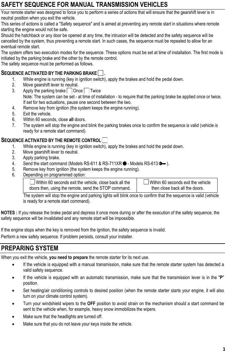 Page 5 of 12 - Astrostart Astrostart-Rs-611-Users-Manual PUB2007007V00R00