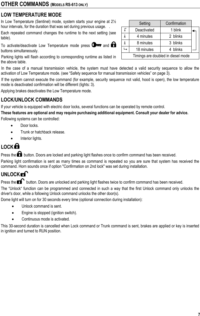 Page 9 of 12 - Astrostart Astrostart-Rs-611-Users-Manual PUB2007007V00R00