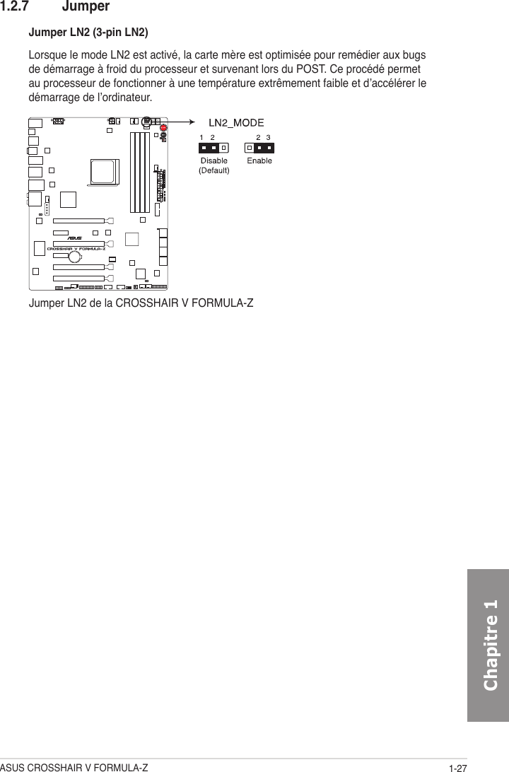 Asus Crosshair V Formula Z F7710 Users Manual