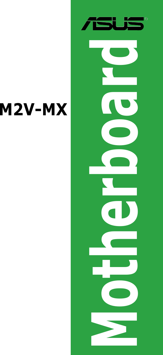 Asus Motherboard M2V Mx Users Manual