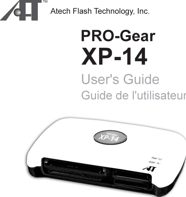 Page 1 of 8 - Atech-Flash-Technology Atech-Flash-Technology-Pro-Gear-Xp-14-Users-Manual- Cover B A  Atech-flash-technology-pro-gear-xp-14-users-manual