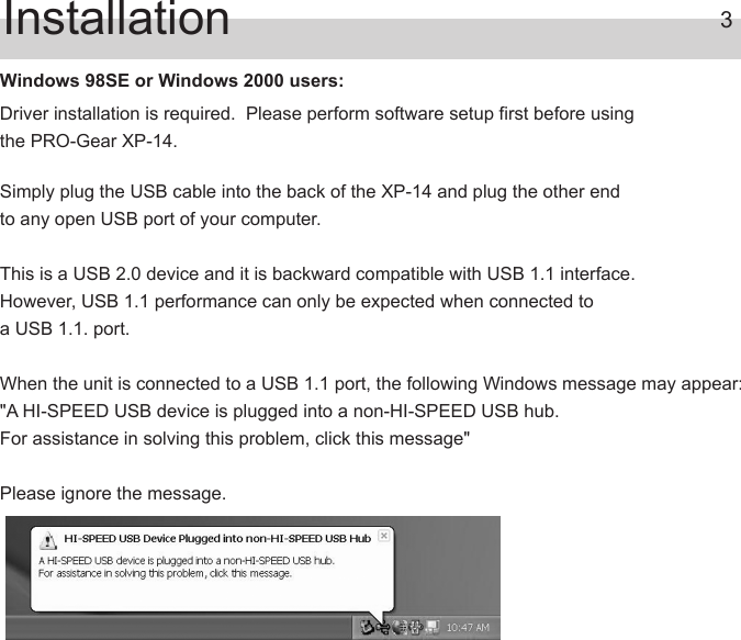 Page 4 of 8 - Atech-Flash-Technology Atech-Flash-Technology-Pro-Gear-Xp-14-Users-Manual- Cover B A  Atech-flash-technology-pro-gear-xp-14-users-manual