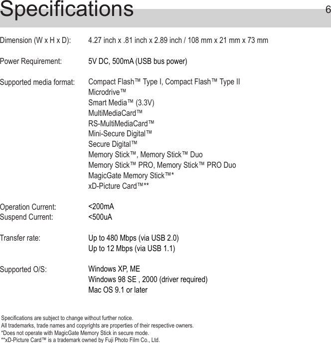 Page 7 of 8 - Atech-Flash-Technology Atech-Flash-Technology-Pro-Gear-Xp-14-Users-Manual- Cover B A  Atech-flash-technology-pro-gear-xp-14-users-manual
