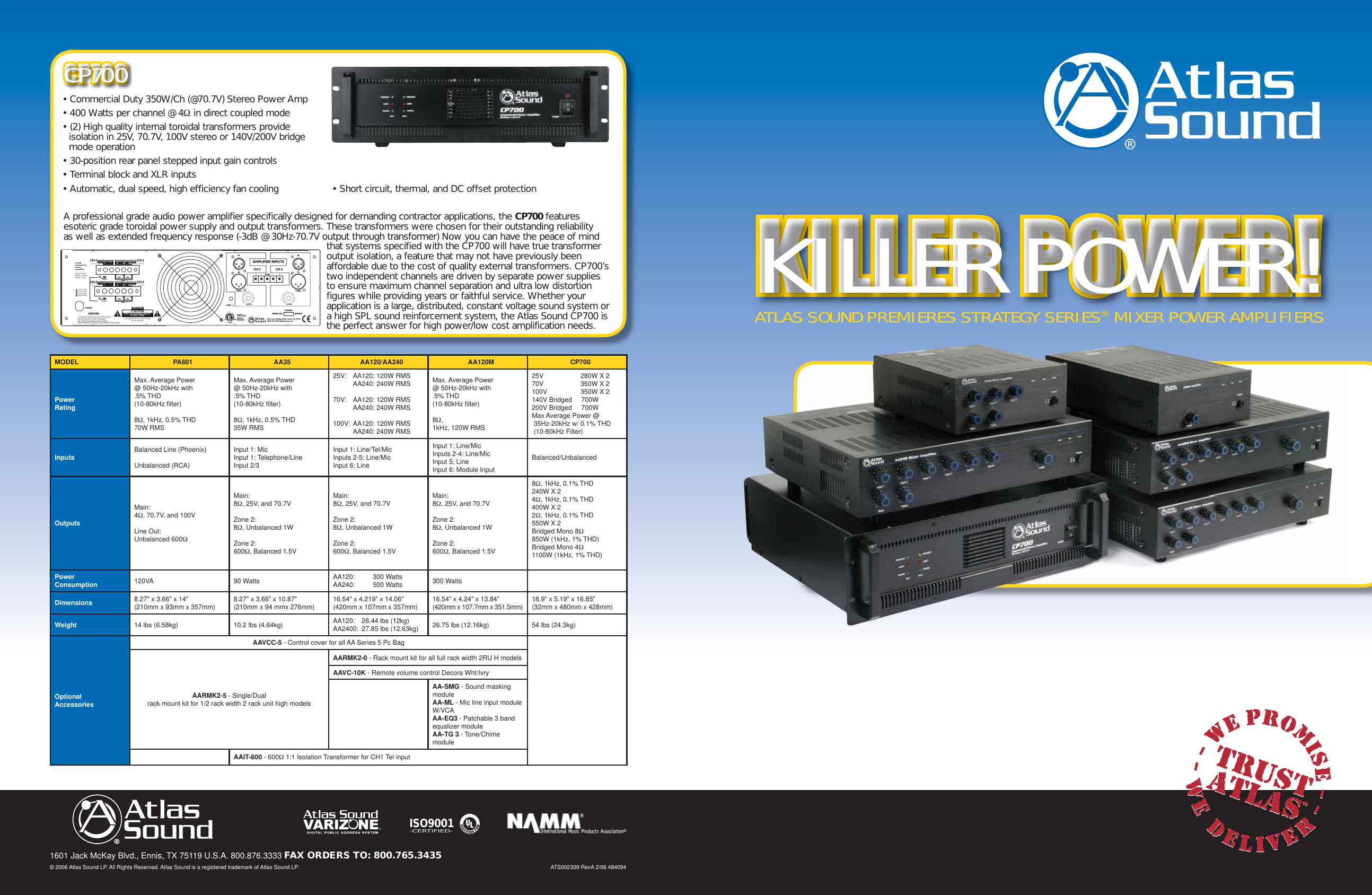 Page 1 of 2 - Atlas-Sound Atlas-Sound-Aa120-Users-Manual-  Atlas-sound-aa120-users-manual