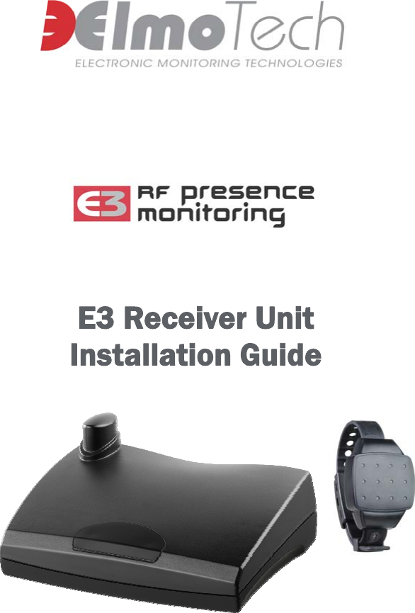   E3 Receiver Unit  Installation Guide   