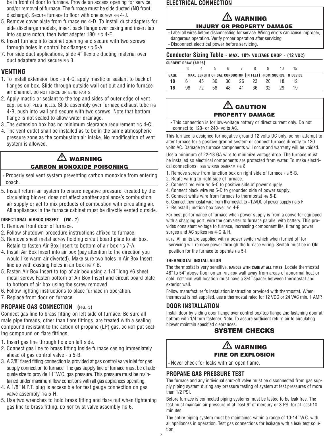 Page 3 of 5 - Atwood-Mobile-Products Atwood-Mobile-Products-Atwood-Mobile-Products-Furnace-7916-Ii-Users-Manual-  Atwood-mobile-products-atwood-mobile-products-furnace-7916-ii-users-manual