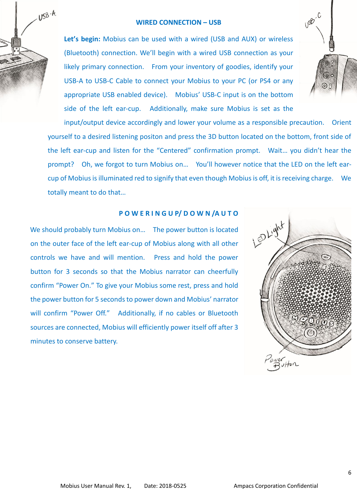 Page 6 of Audeze MOBIUS Immersive Cinematic 3D Audio Headphone User Manual 
