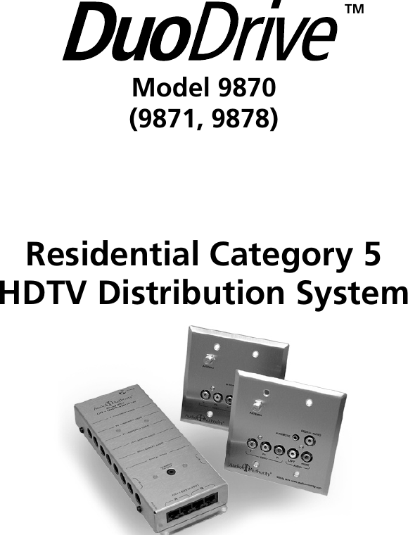 Page 1 of 4 - Audio-Authority Audio-Authority-9870-Users-Manual-  Audio-authority-9870-users-manual