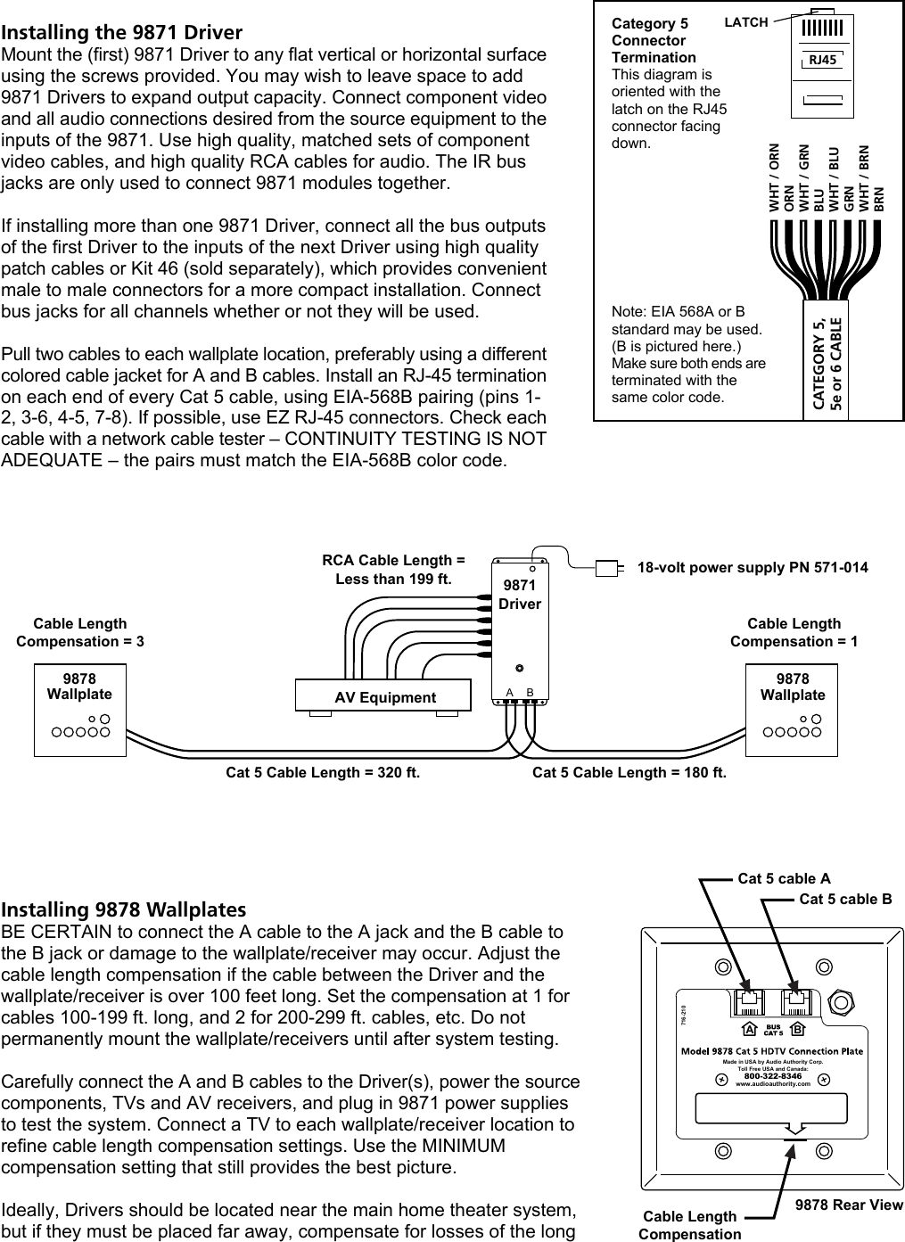 Page 3 of 4 - Audio-Authority Audio-Authority-9870-Users-Manual-  Audio-authority-9870-users-manual